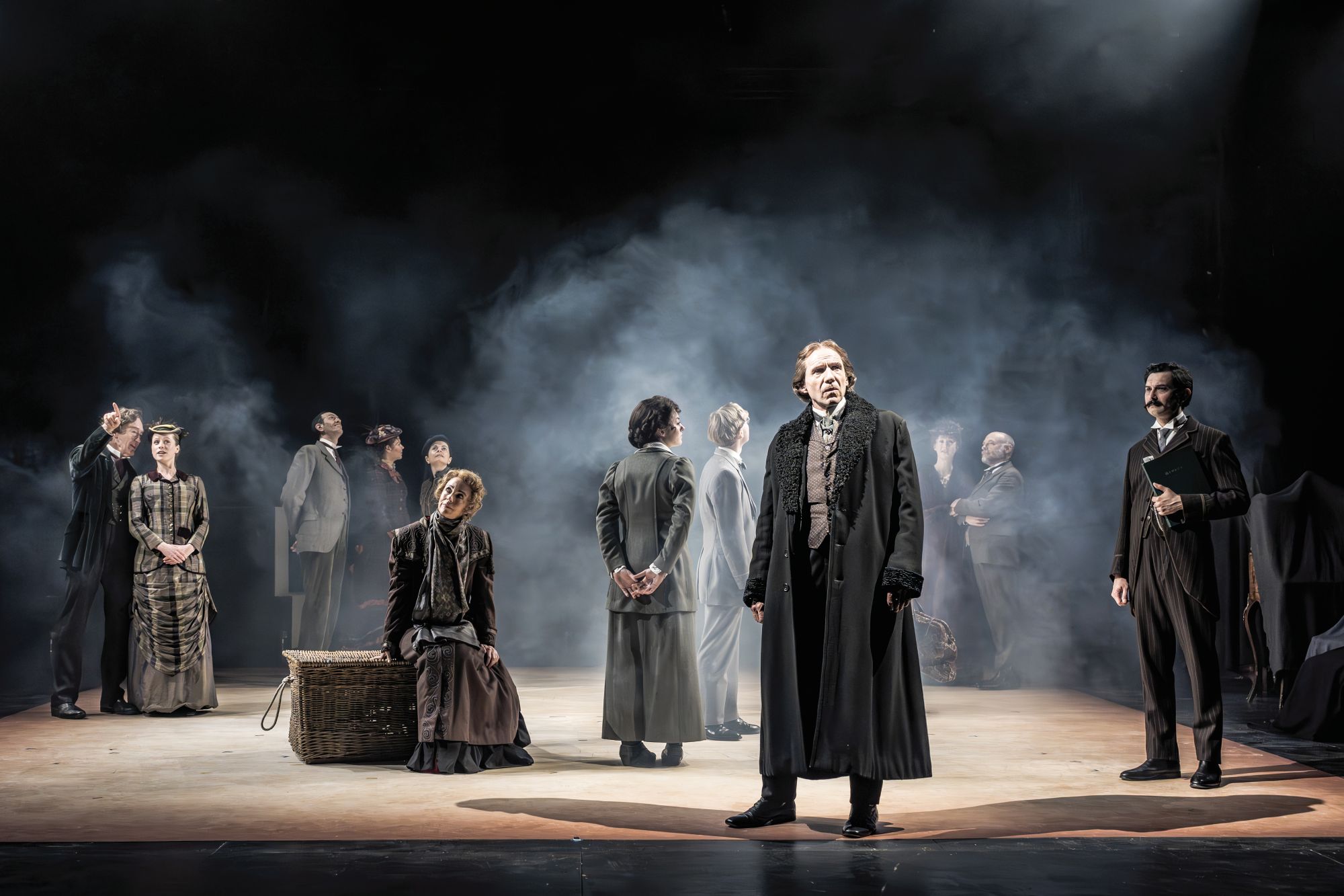 Ralph Fiennes as Henry Irving
